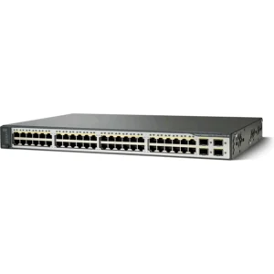 Switch POE Cisco Catalyst 3750 V2 48 Port - WS-C3750V2-48PS-S (Used)